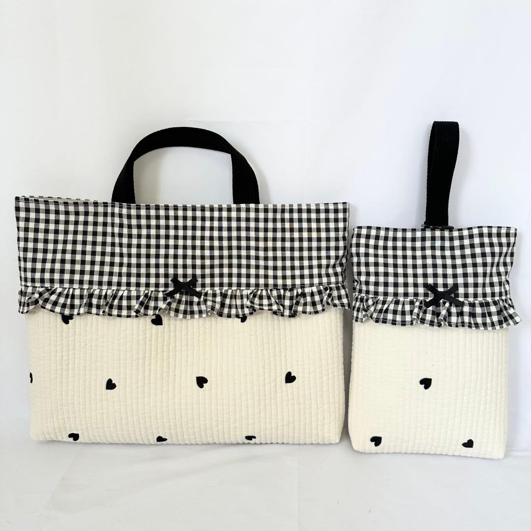 入園入学3点セット　ヌビ　レッスンバッグ　上履き入れ　お着替え袋