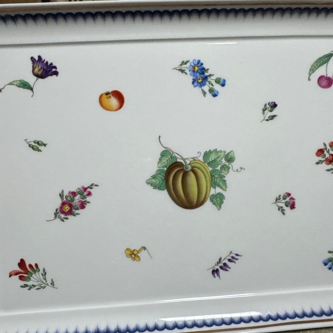 リチャードジノリ　イタリアンフルーツ　スクエアトレイ