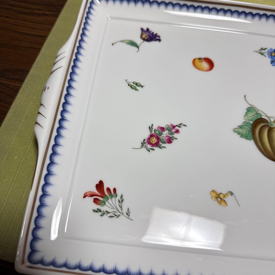 リチャードジノリ　イタリアンフルーツ　スクエアトレイ