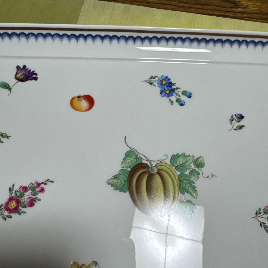 リチャードジノリ　イタリアンフルーツ　スクエアトレイ