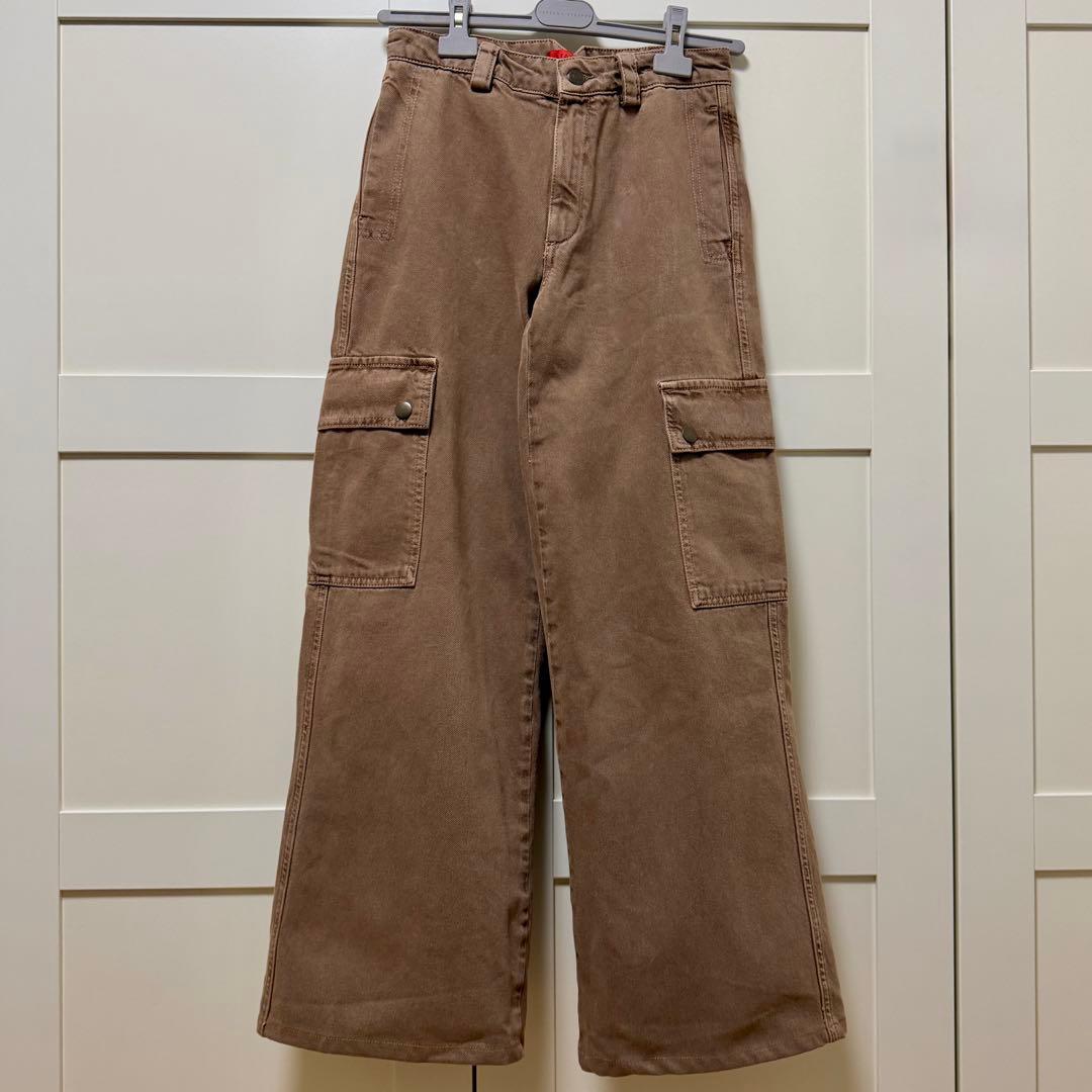 【未使用】MAX＆CO ブラウン カーゴパンツ パンツ