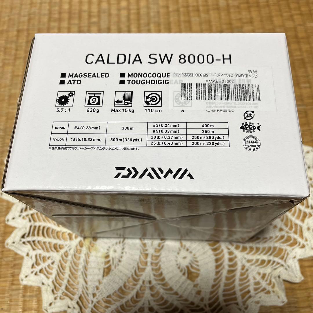 新品未使用☆ダイワ CALDIA SW 8000-H