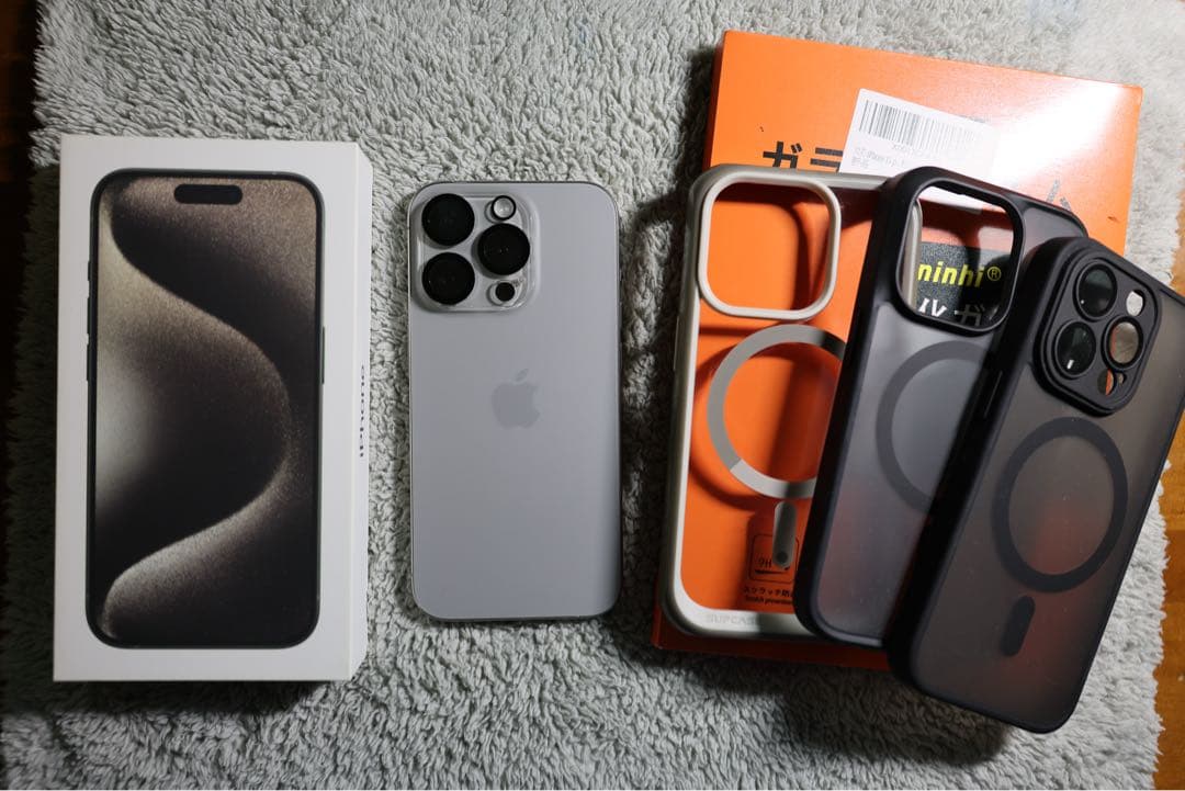 YU 【美品】Apple iPhone15pro 512GB ナチュラルチ