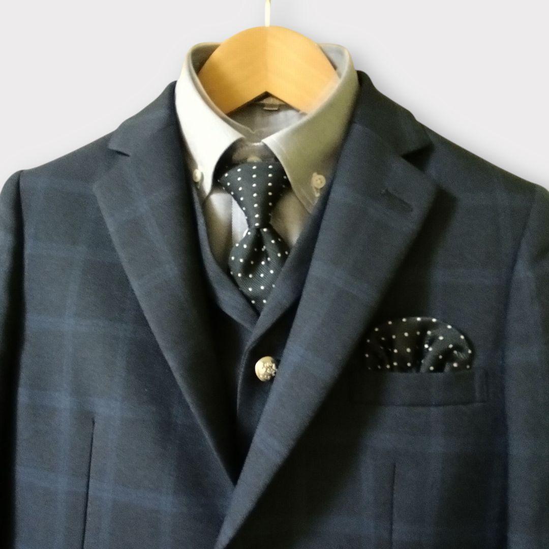 極美品✨ワンダーファクトリー スーツ 6点セット 150 スリーピース 卒服