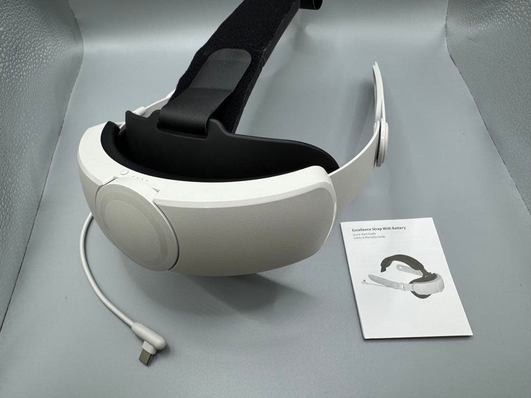 【美品】Quest3 512GB & バッテリー付ストラップ等