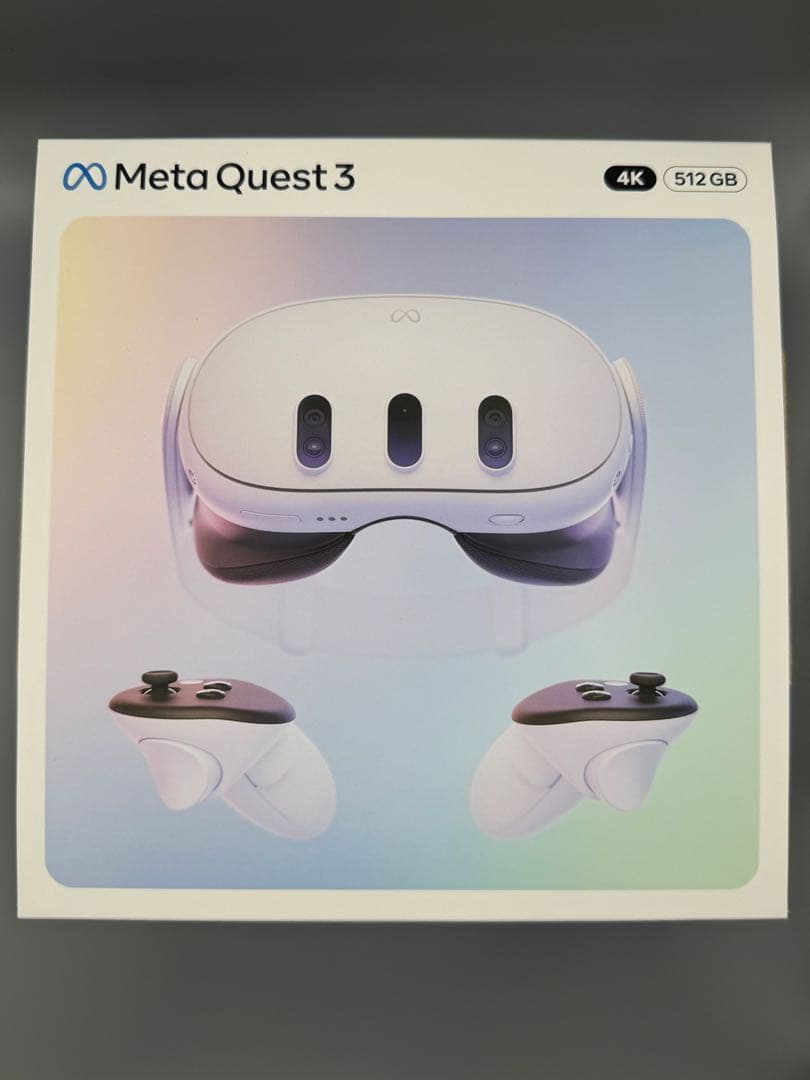 【美品】Quest3 512GB & バッテリー付ストラップ等