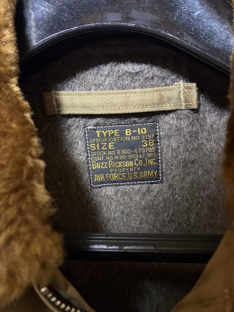 ク*柊様 バズリクソンズ BUZZ RICKSON'S B-10 フライトジャケ