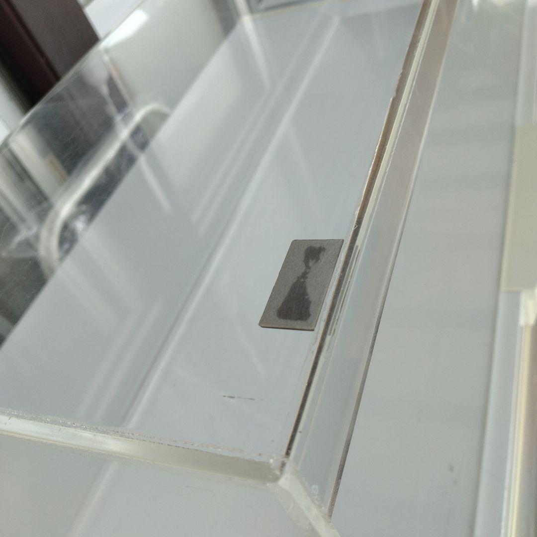 アクリル製ディスプレイケース 長方形＋LEDライティングバー20色