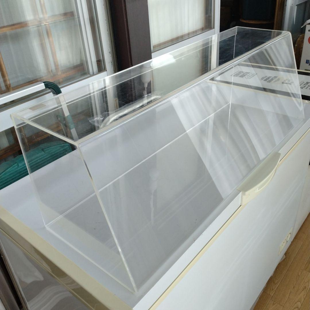 アクリル製ディスプレイケース 長方形＋LEDライティングバー20色