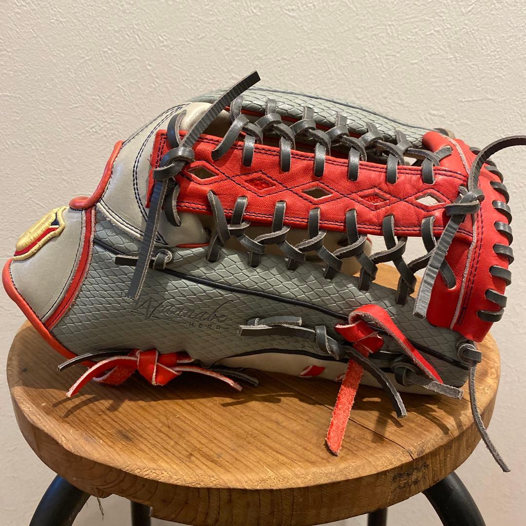 Wilson Vapor グローブ グレー/レッド