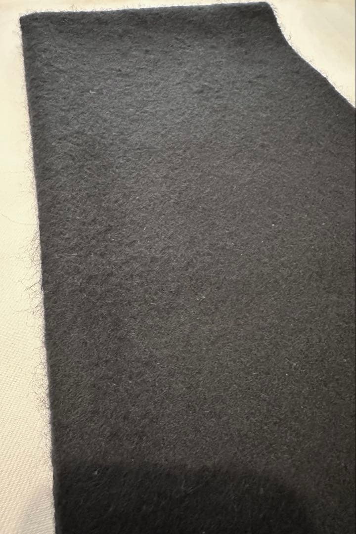 HERMES エルメス カシミヤ マフラー ブラック