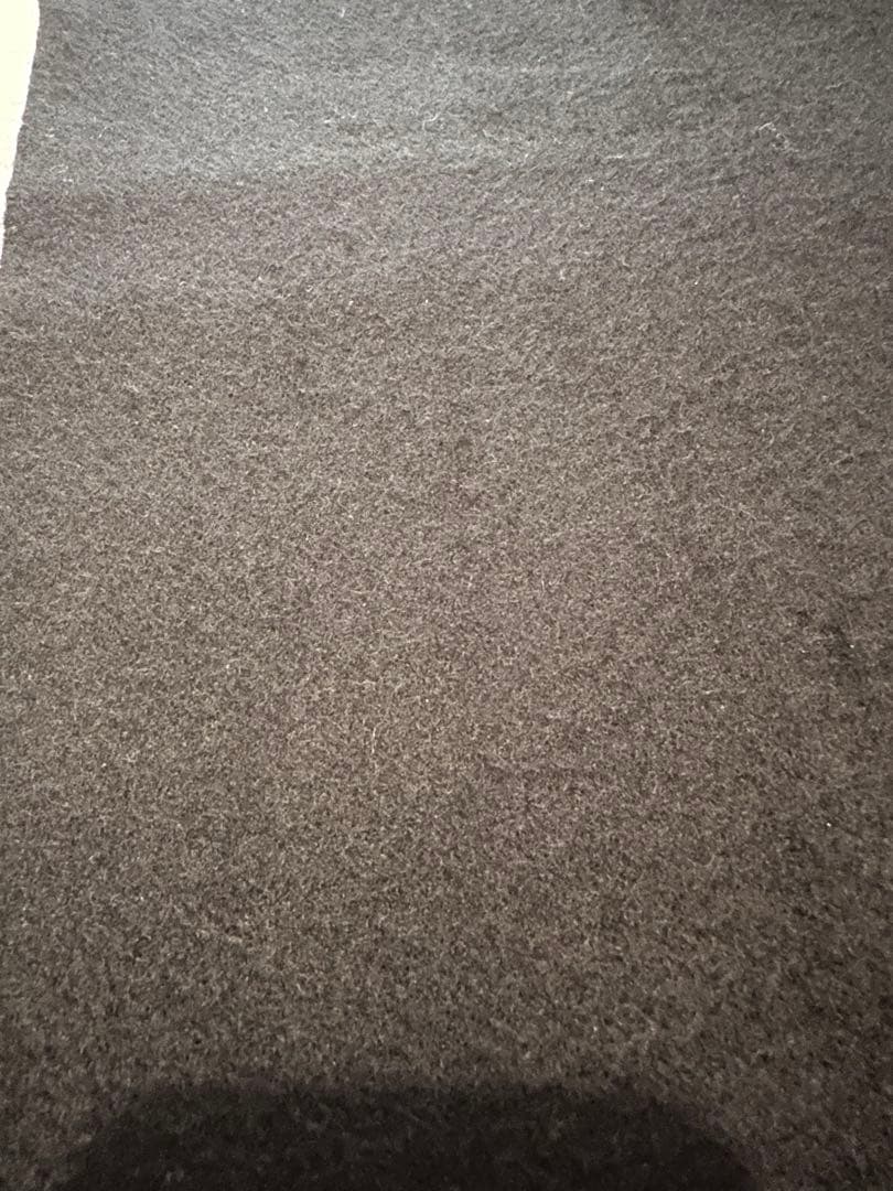 HERMES エルメス カシミヤ マフラー ブラック