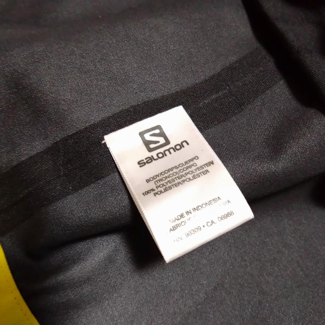 サロモン　スキーウェア上下セット　20K/20ｋ　AdvancedSkin　青黄