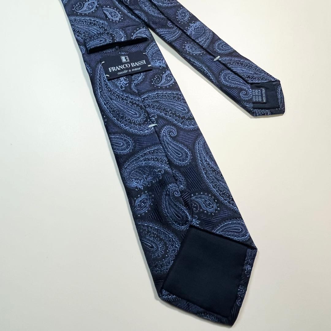 ✨極美品✨FRANCO BASSI フランコバッシ　ネクタイ ペイズリー