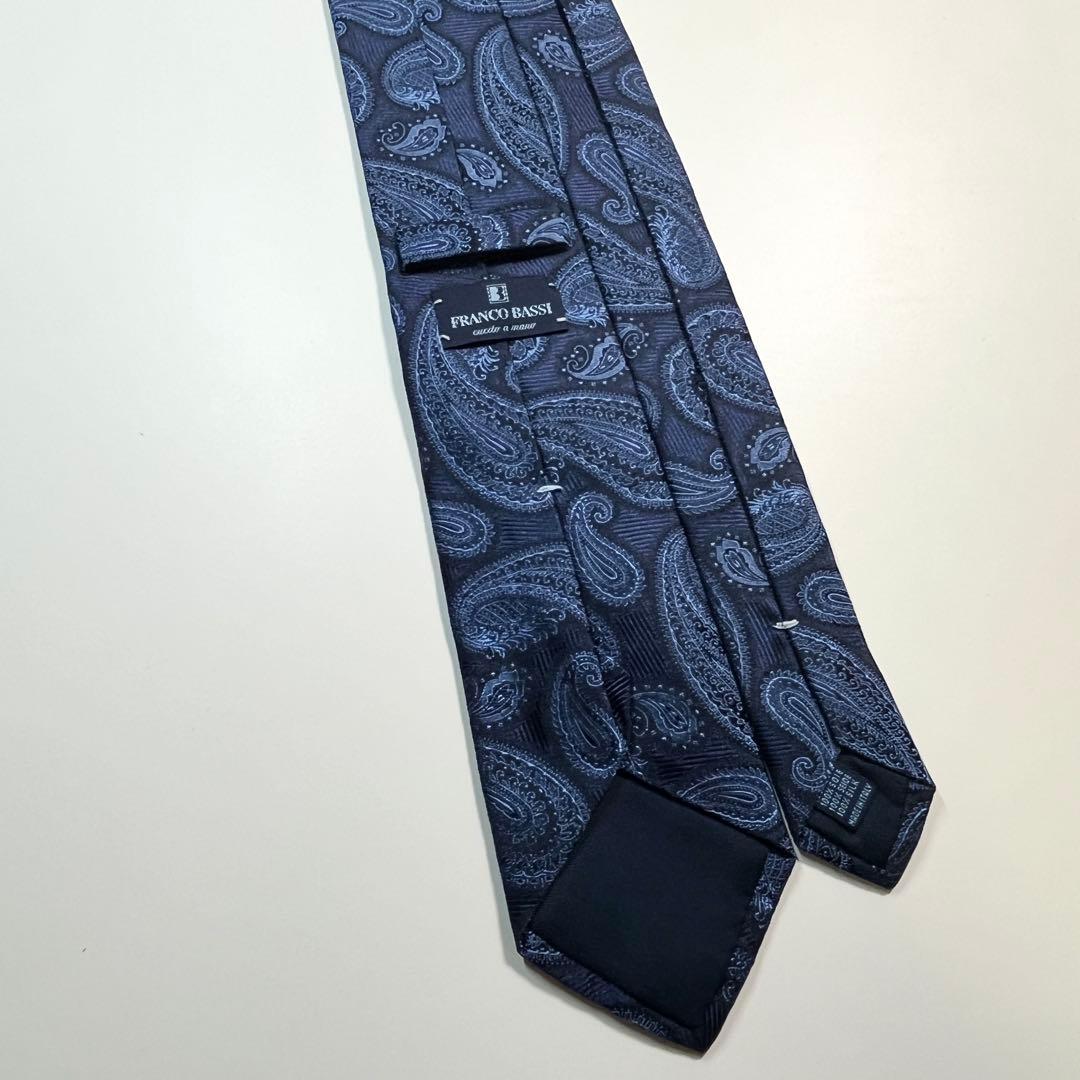 ✨極美品✨FRANCO BASSI フランコバッシ　ネクタイ ペイズリー