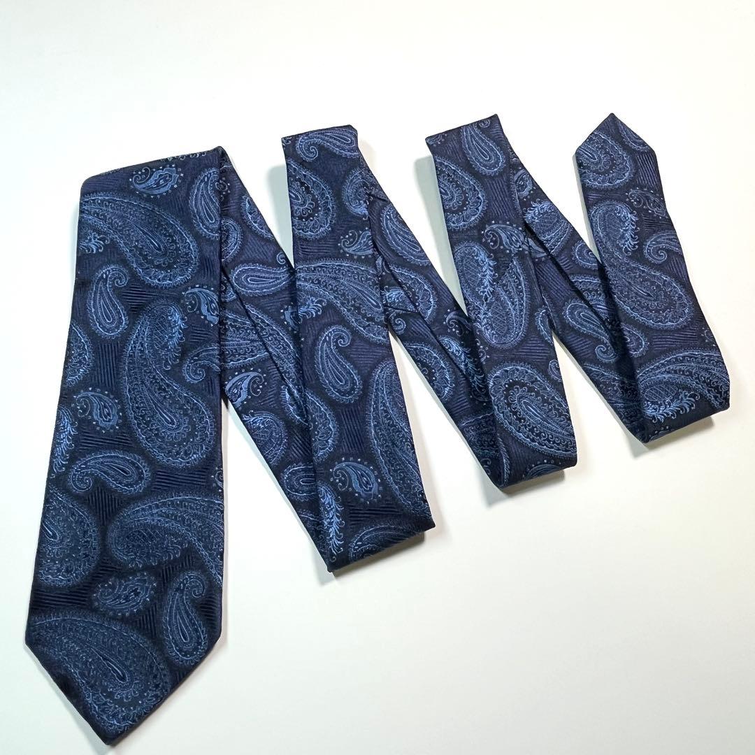 ✨極美品✨FRANCO BASSI フランコバッシ　ネクタイ ペイズリー