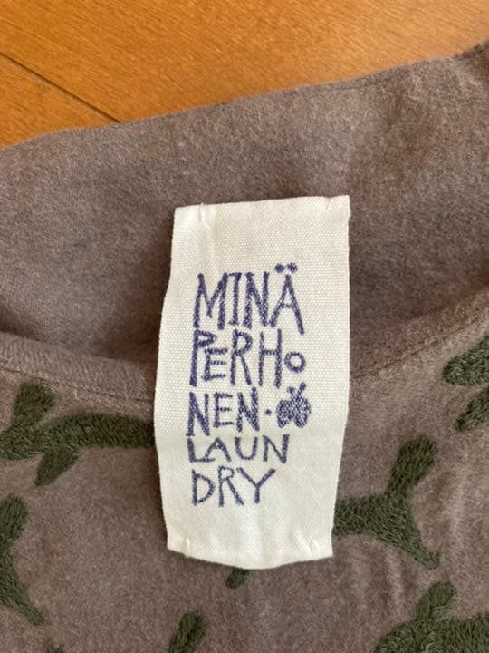 ミナペルホネン　run run runプルオーバー　5分袖