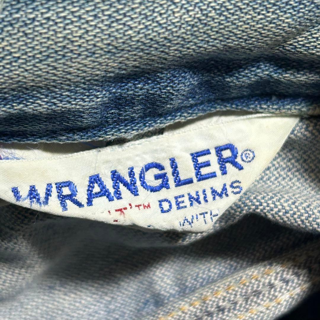 80s Wrangler ラングラー デニムジャケット　 白タグ　126MJ
