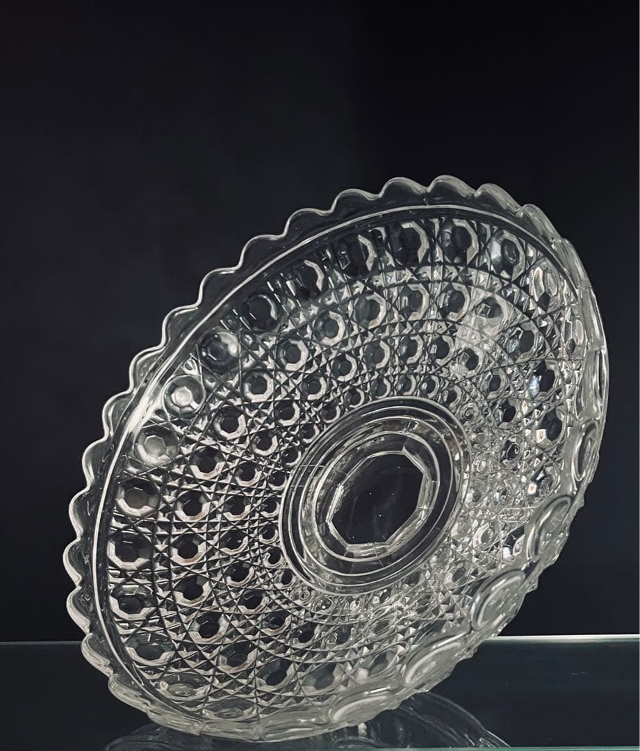 Baccarat バカラ/※大型 ディアマン・ピエーリー フルーツコンポート