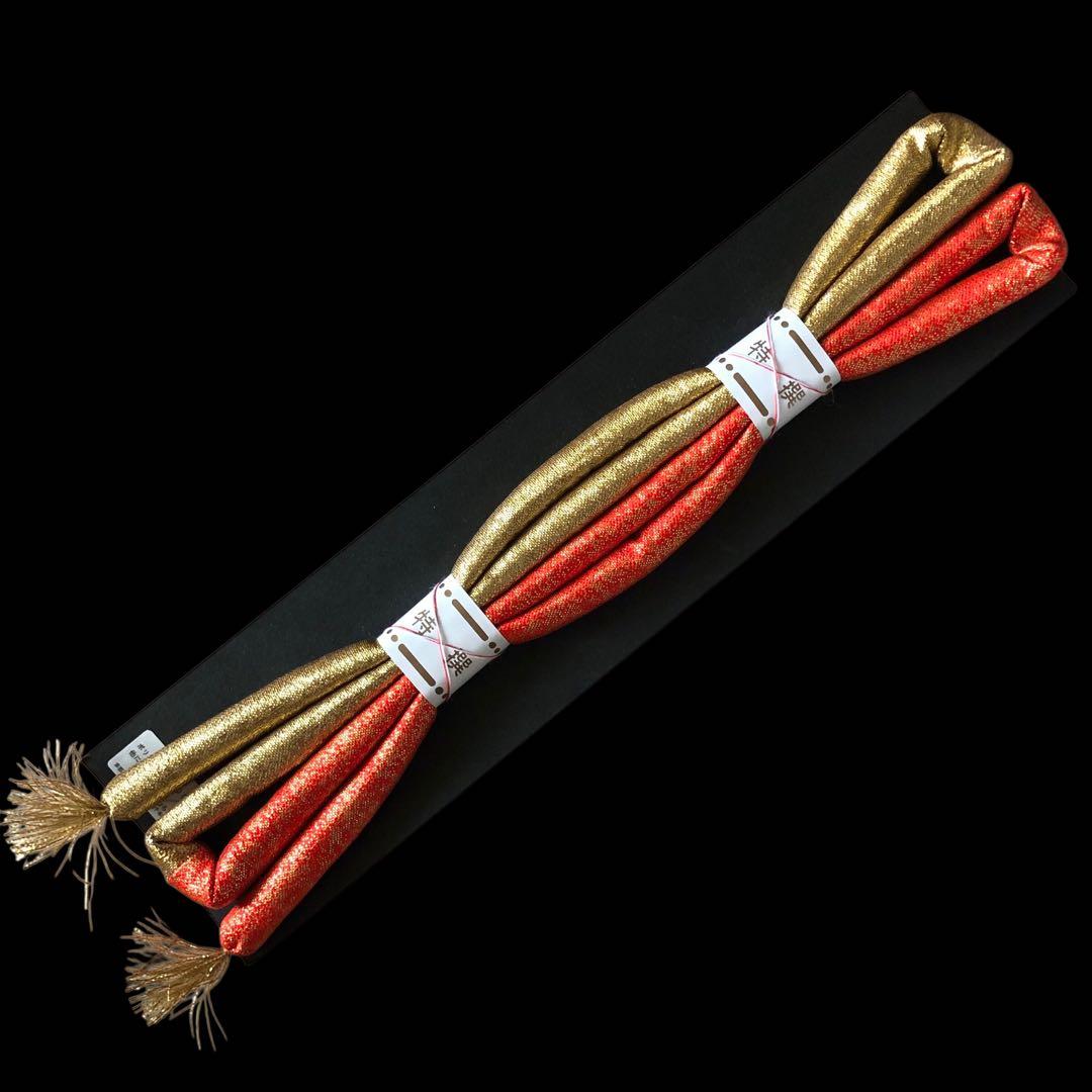 【正絹】 七五三　7歳　絵羽　鞠　折鶴　着物　四つ身　作り帯　セット　女の子