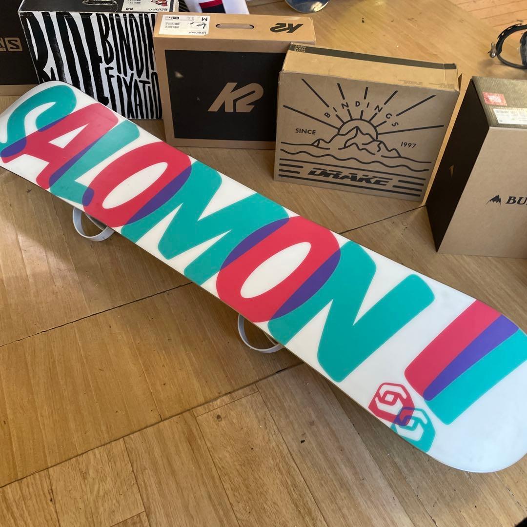 SALOMON×SION　サロモン　バインディング付　スノーボードセット
