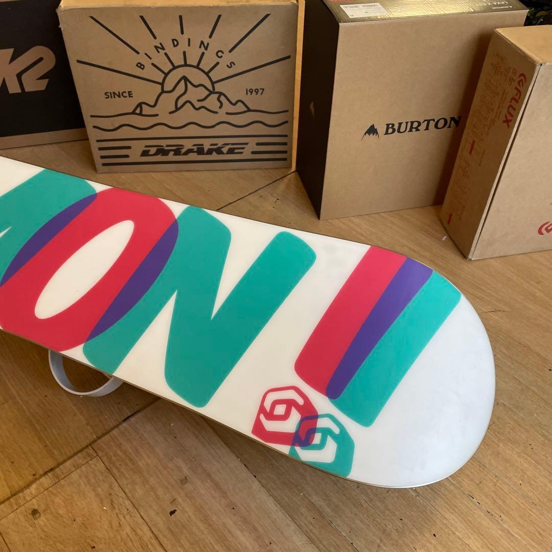 SALOMON×SION　サロモン　バインディング付　スノーボードセット