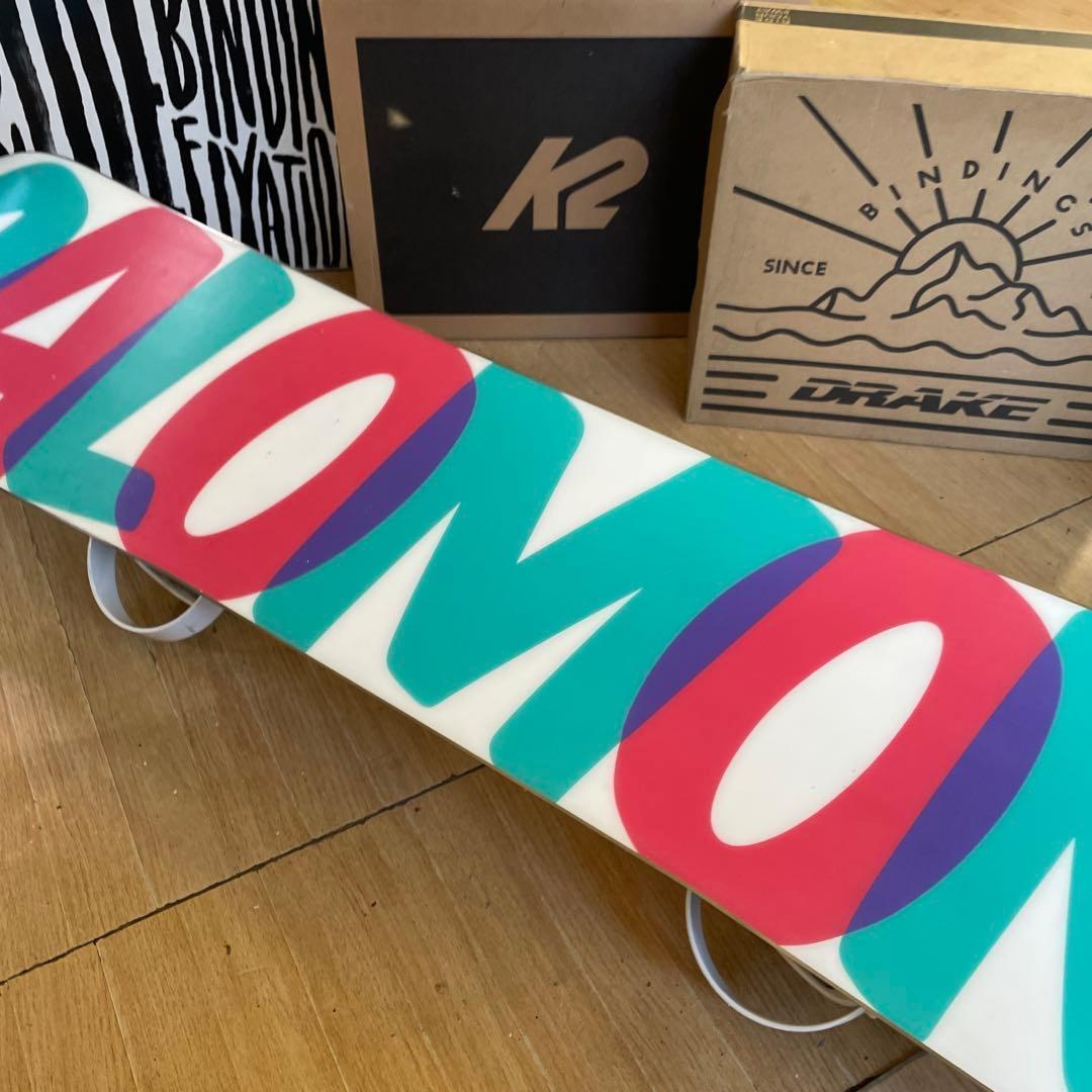 SALOMON×SION　サロモン　バインディング付　スノーボードセット