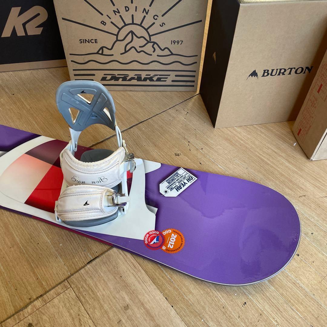 SALOMON×SION　サロモン　バインディング付　スノーボードセット