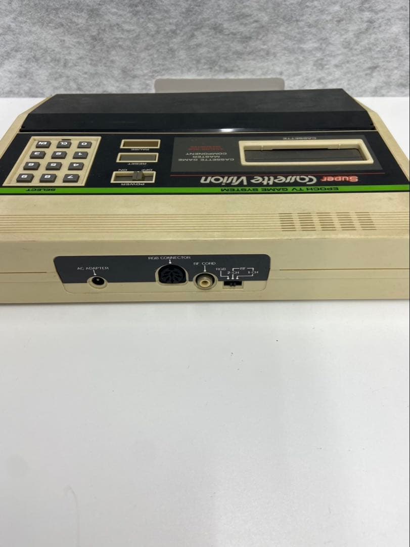 【当時物】EPOCH スーパーカセットビジョン ゲーム機セット