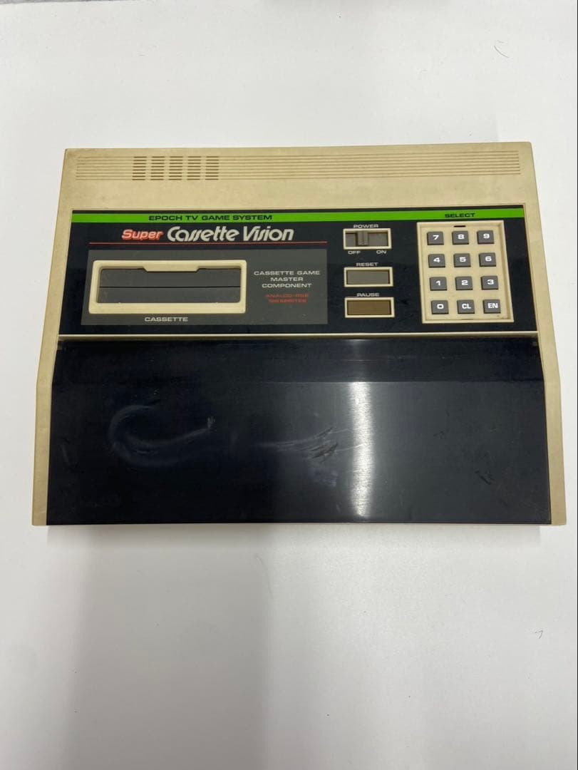 【当時物】EPOCH スーパーカセットビジョン ゲーム機セット