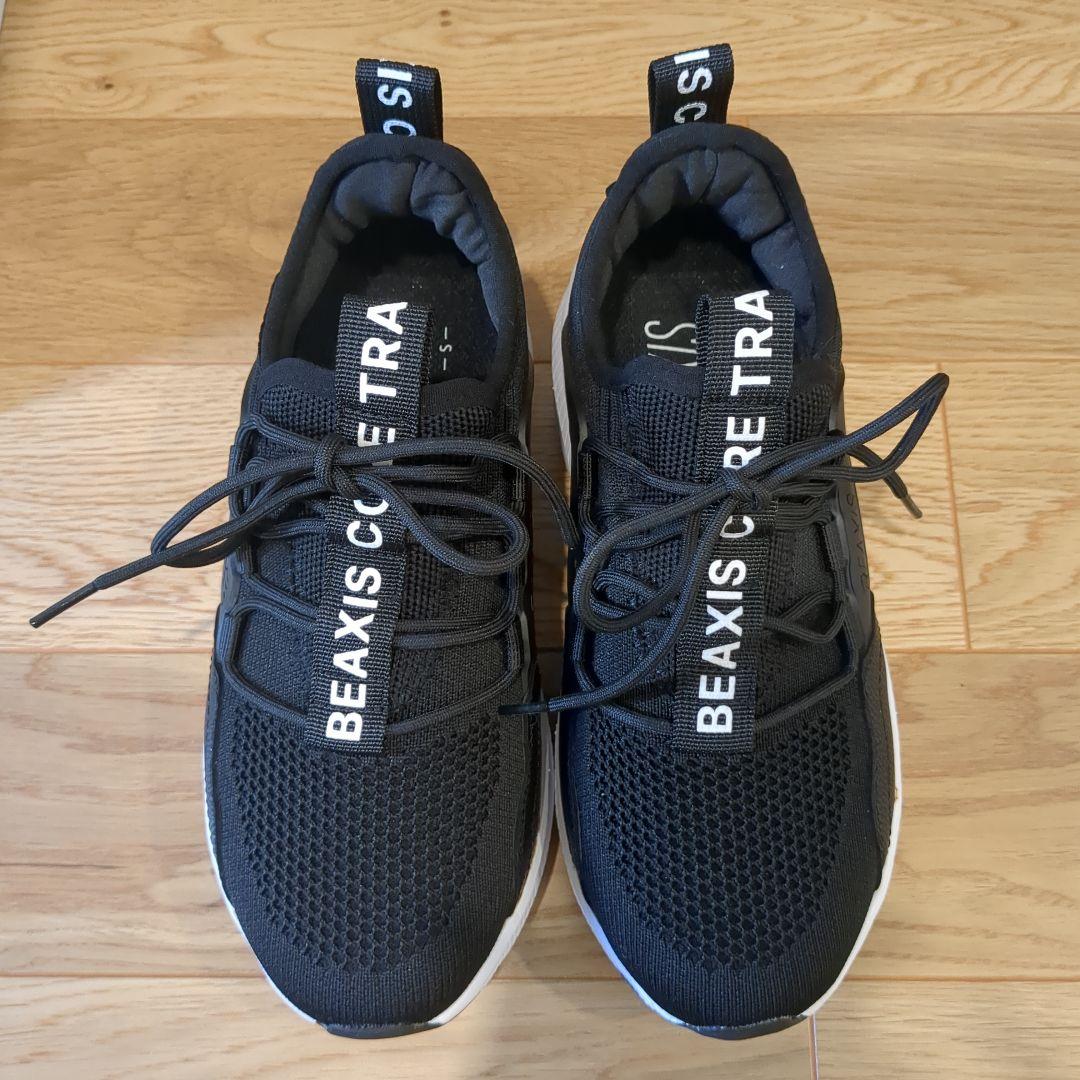 スリムコアスニーカー2　BEAXIS ブラック スニーカー
