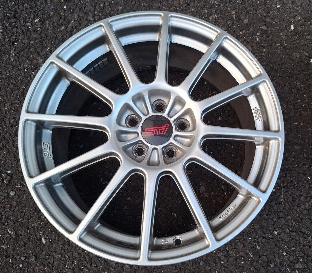 た*や様 スバル純正アルミホイール　17インチ　4本セット　sti　ENKEI