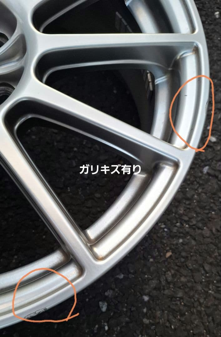 た*や様 スバル純正アルミホイール　17インチ　4本セット　sti　ENKEI