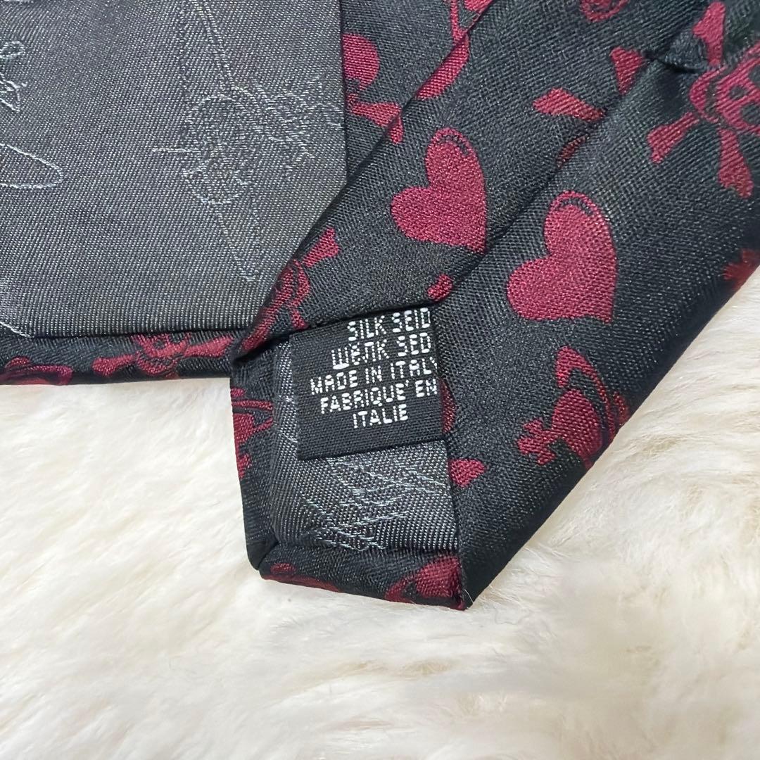 Vivienne Westwood ヴィヴィアン オーブ スカル ♡ ネクタイ