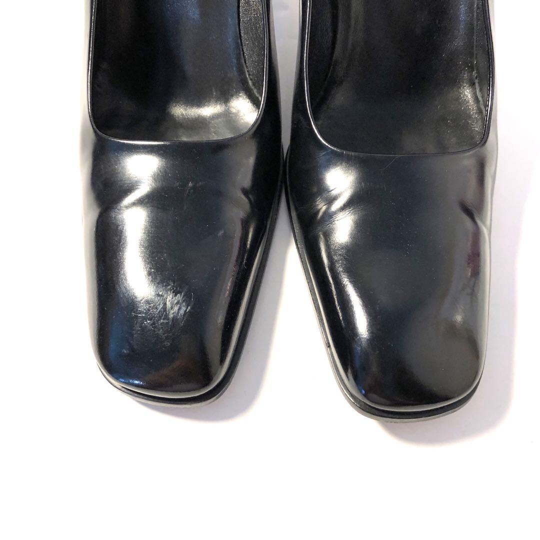 ✨極美品　プラダ　PRADA ハイヒール　ブラック　22.5cm