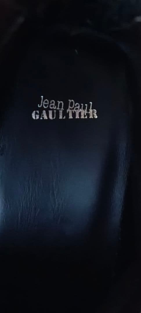 ジャンポールゴルチエ　ブーツ　バックジップ　26cm