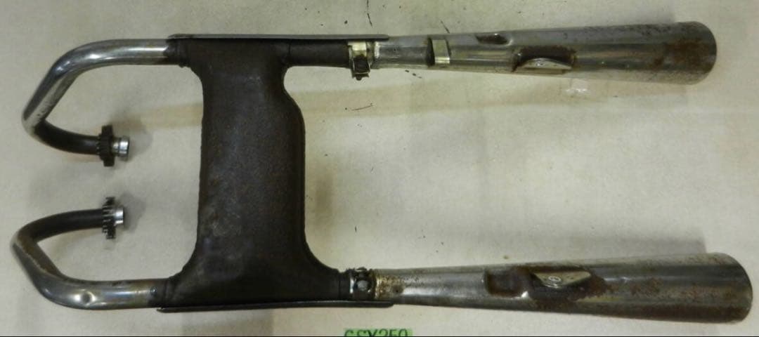 スズキ　gsx250e 純正マフラー　ザリ