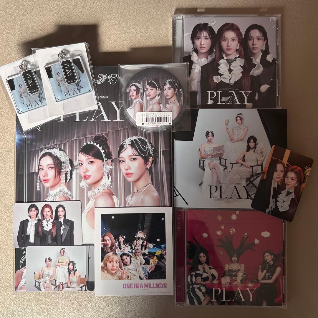 TWICE MISAMO PLAY ミサモ　店舗特典　トレカ　セット　アルバム