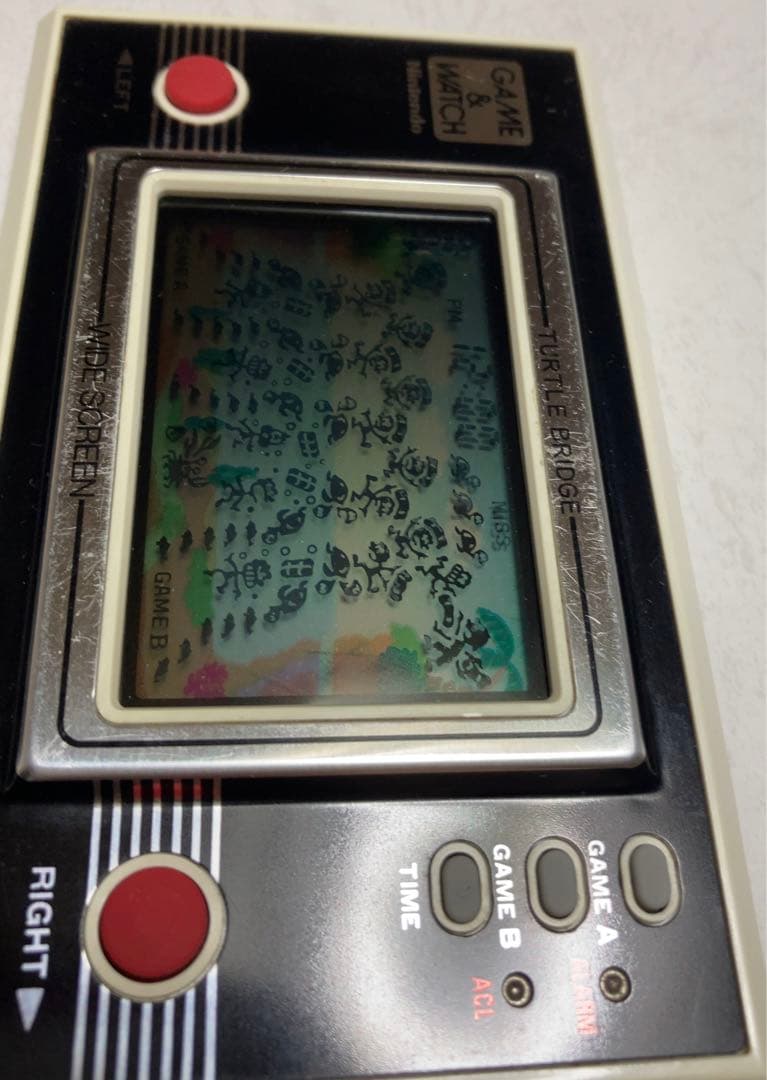 任天堂ゲームウォッチ　タートルブリッジ