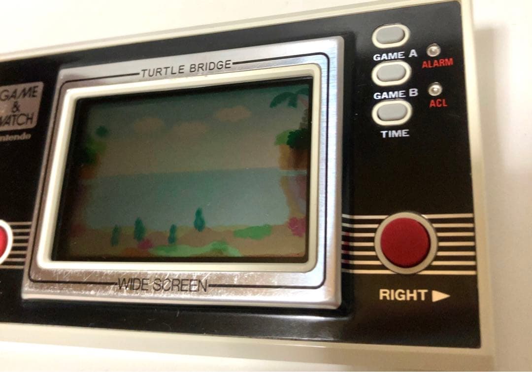 任天堂ゲームウォッチ　タートルブリッジ