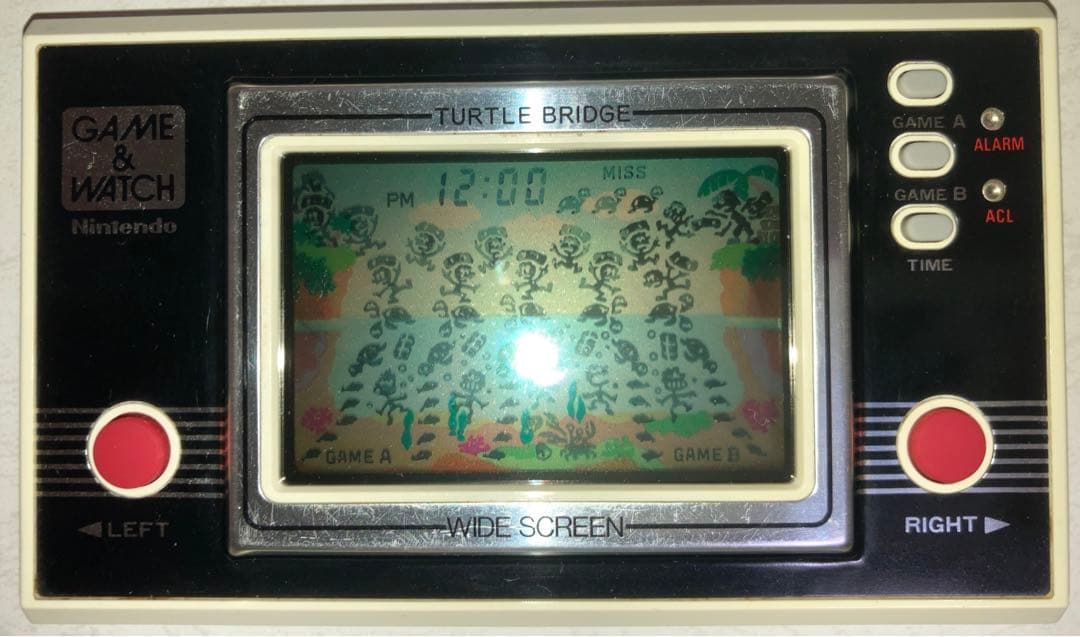 任天堂ゲームウォッチ　タートルブリッジ