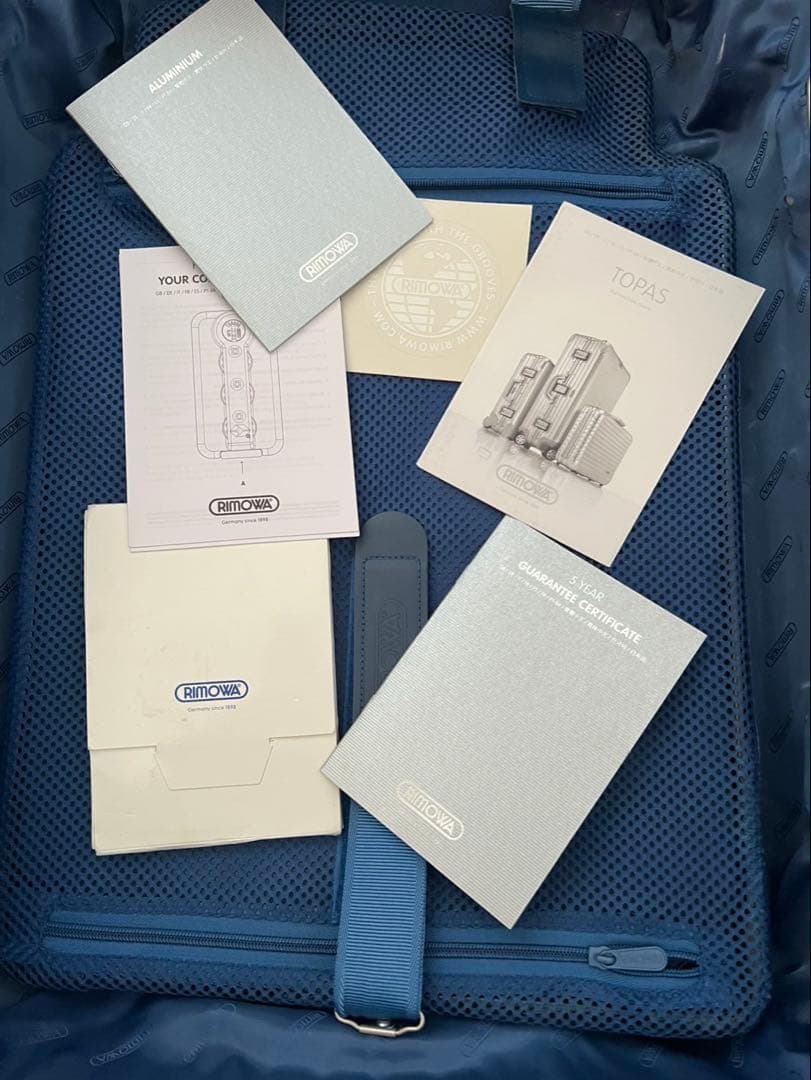 RIMOWA シルバー　アルミ　二輪