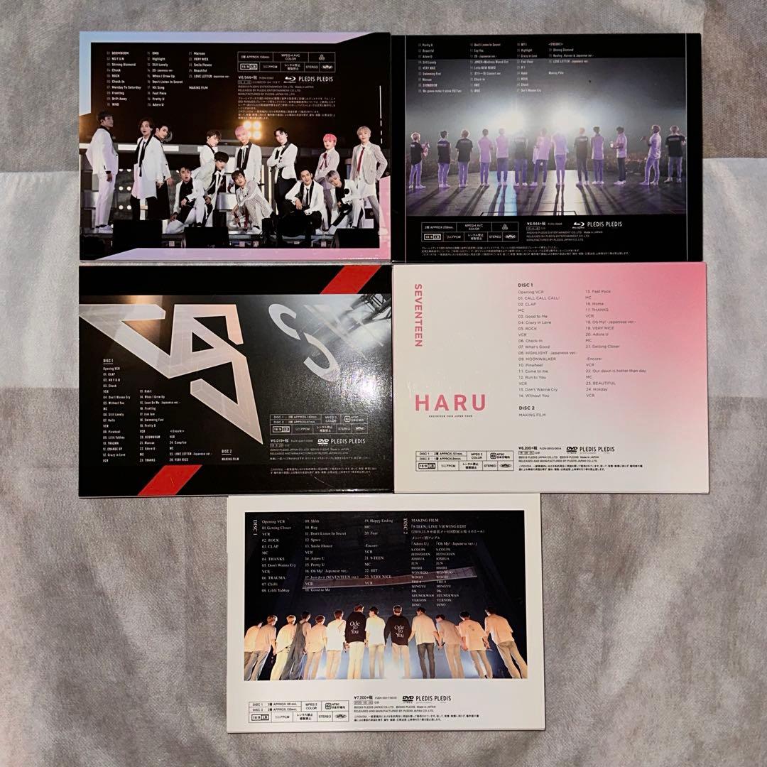 SEVENTEEN セブチ ライブDVD・Blu-rayセット