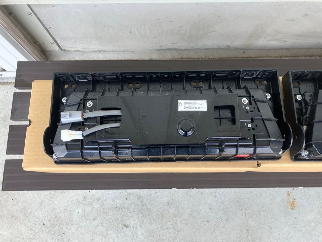 マリン テールランプ 左右セット クリア/レッド