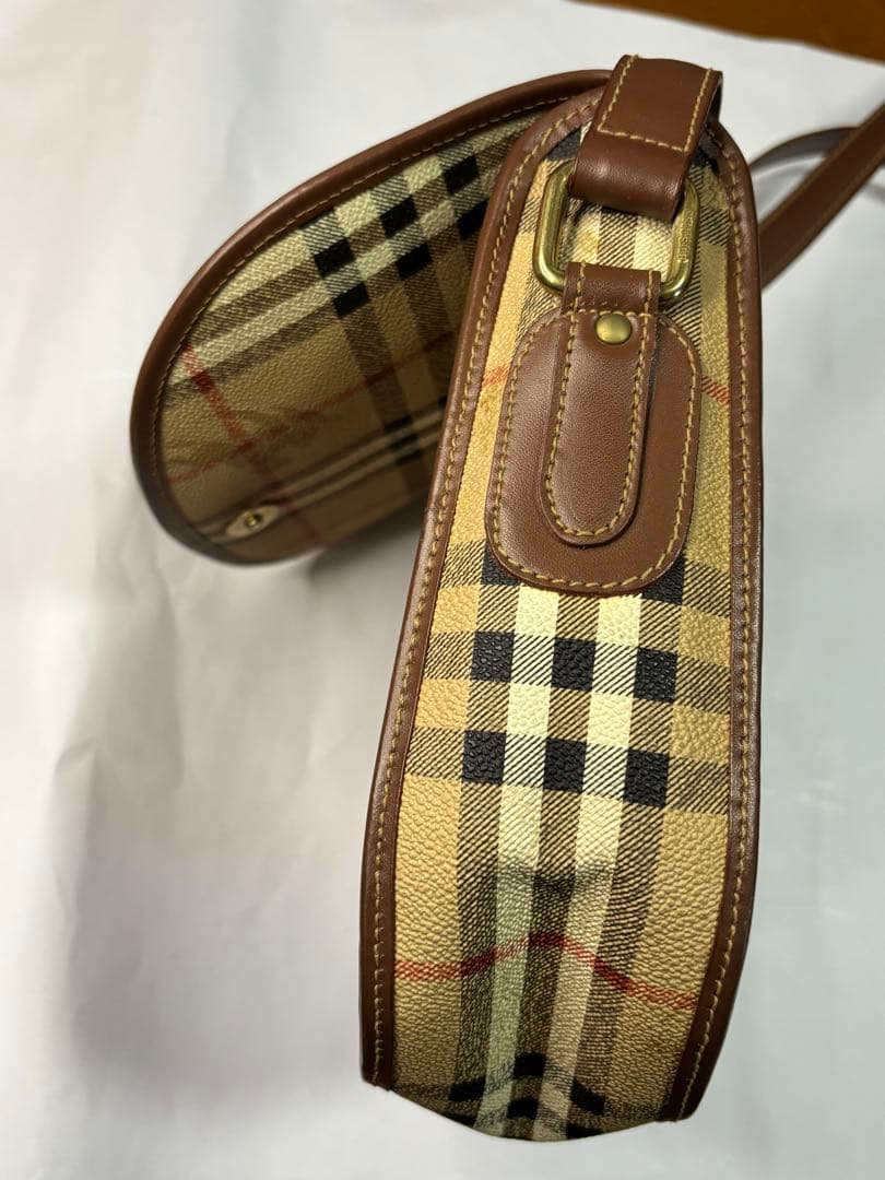 Burberry バーバリー ショルダーバッグ チェック柄 ヴィンテージ