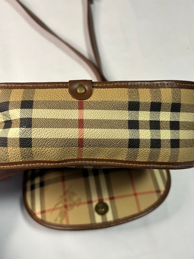 Burberry バーバリー ショルダーバッグ チェック柄 ヴィンテージ