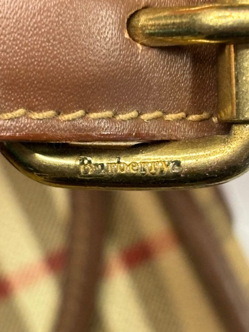Burberry バーバリー ショルダーバッグ チェック柄 ヴィンテージ