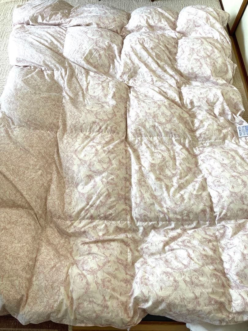 45000円で購入　昭和西川羽毛掛布団◆未使用
