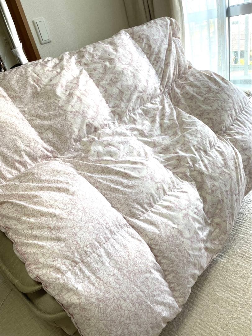 45000円で購入　昭和西川羽毛掛布団◆未使用