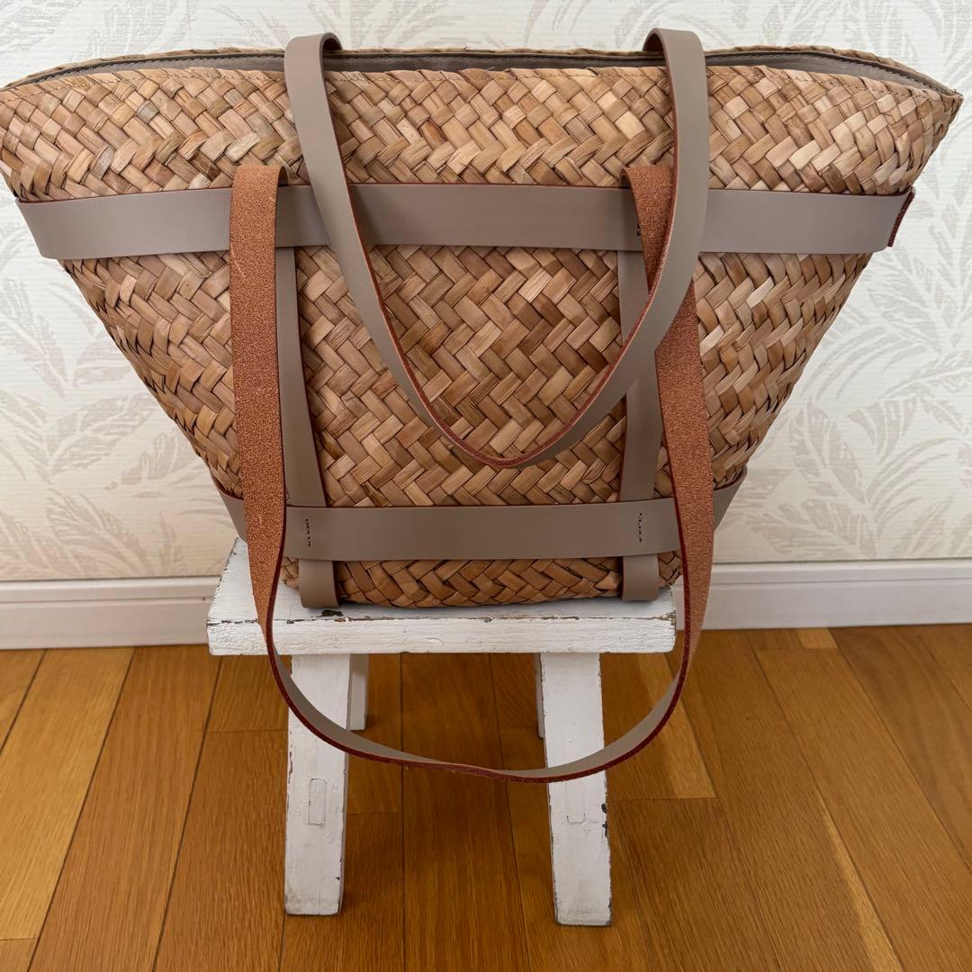 VIOLAd'ORO ヴィオラドーロ 革 かごバッグ トートバッグ ショルダー